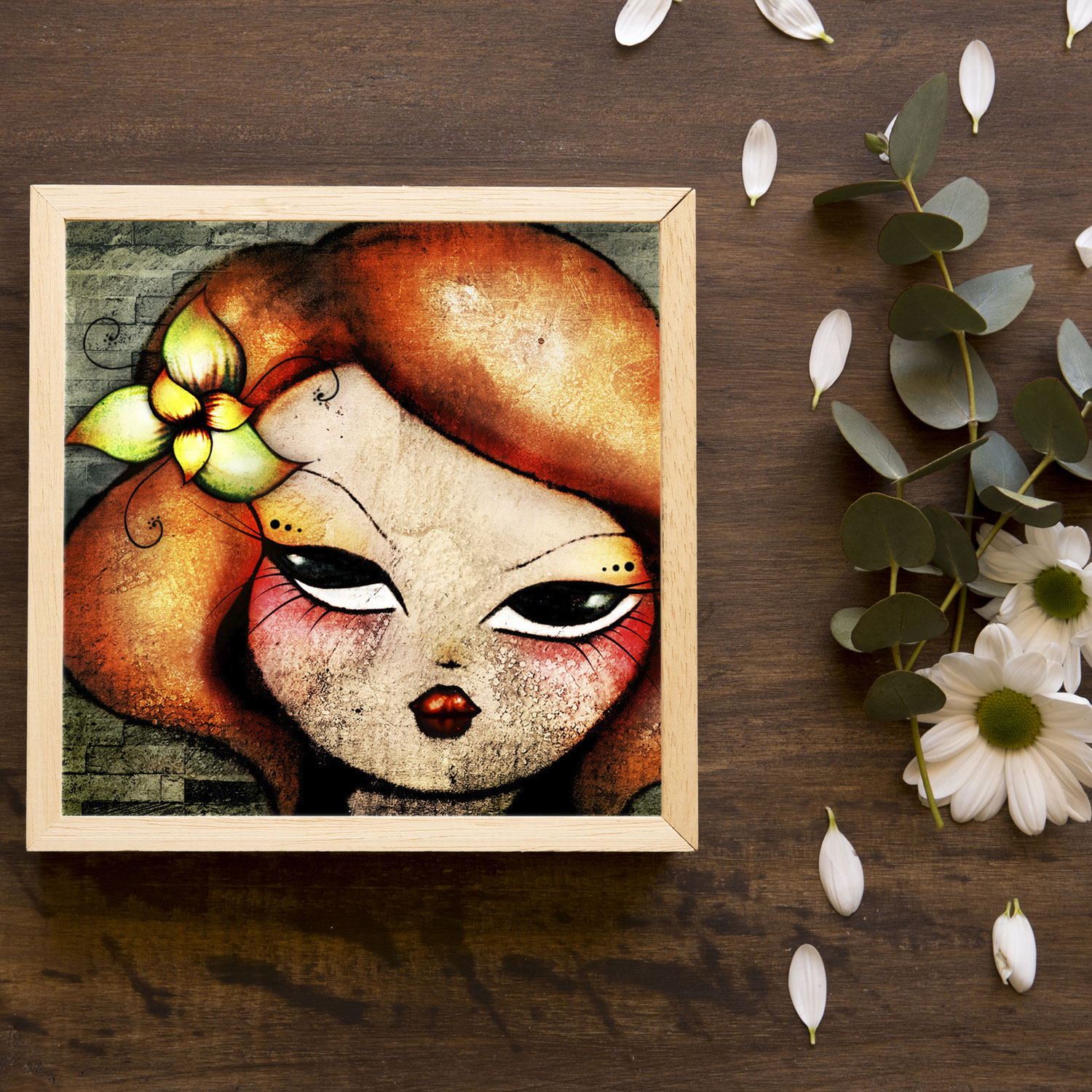 Création personnelle - Tableau Inspiration Miss Van