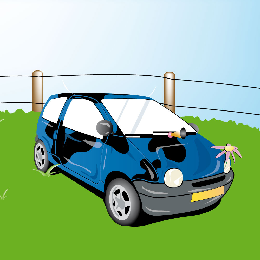 Illustration vectorielle - Twingo