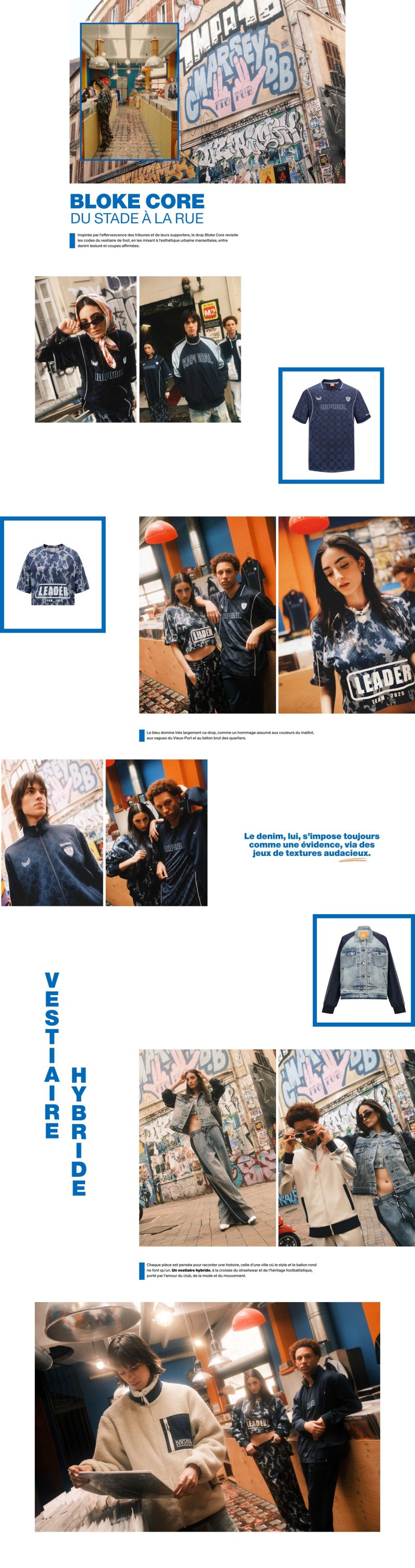 Kaporal Lookbook – UI design + intégration HTML/CSS